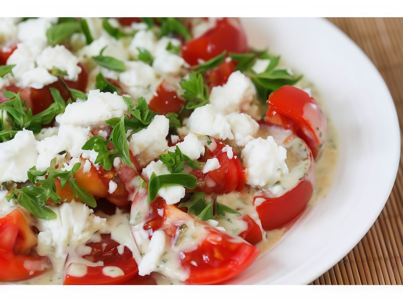 Cheese With Tomatoes Sandwich