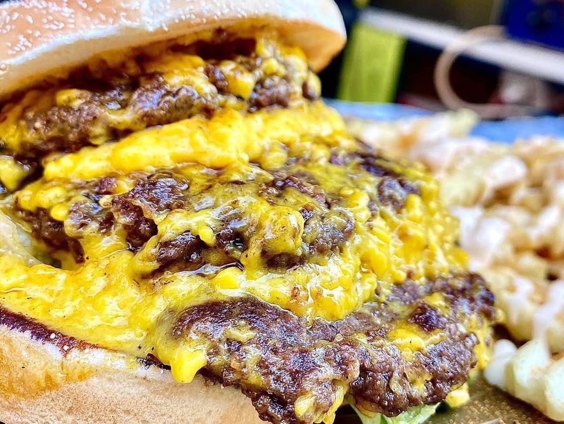 Triple Smash Burger