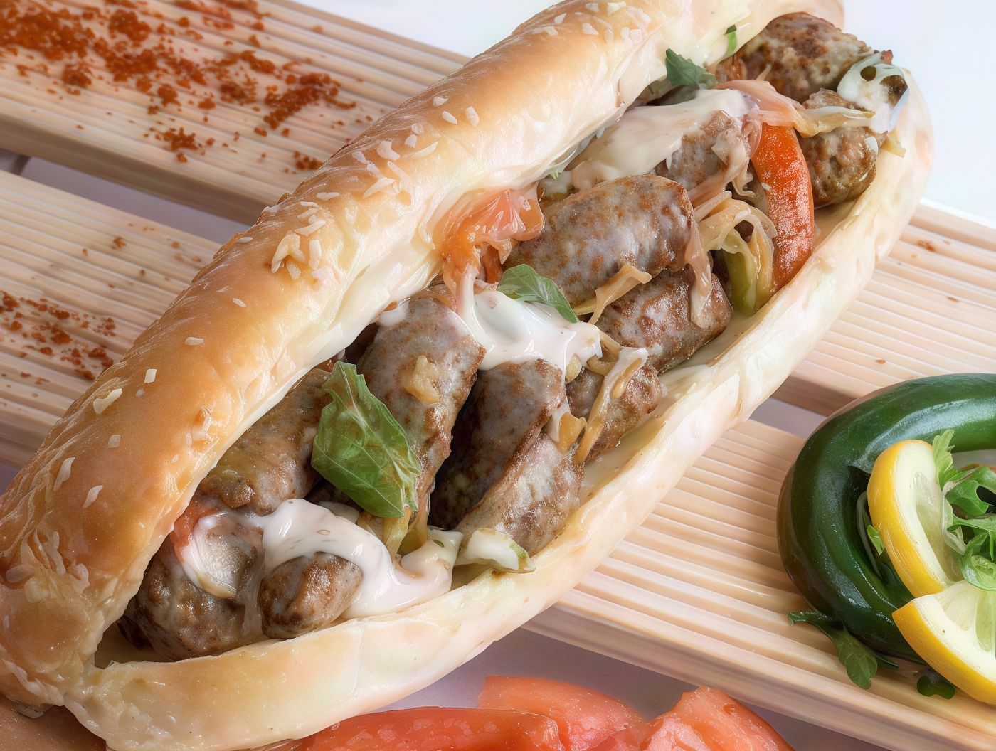 French sausage