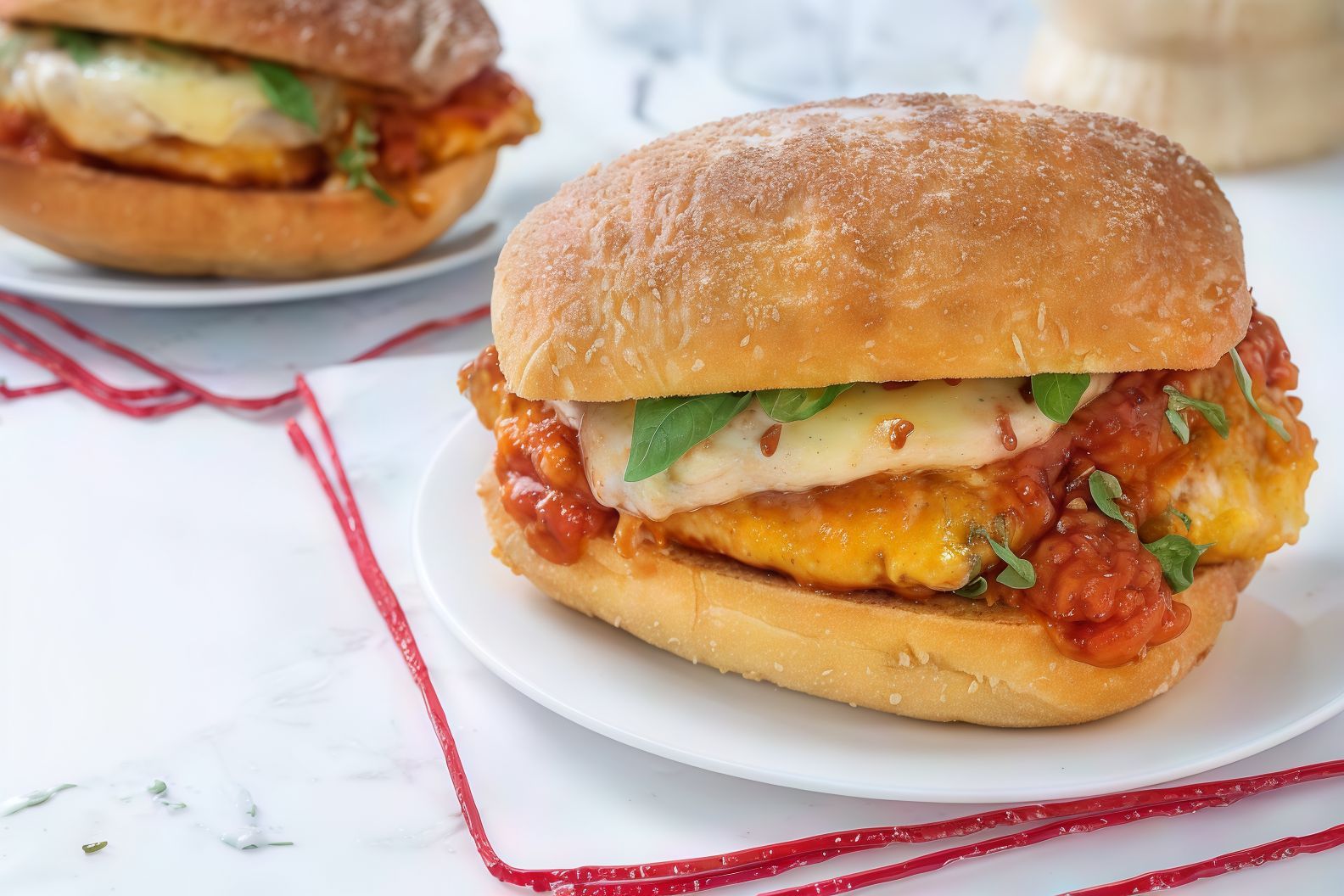 CHICKEN PARMESAN SANDWICH