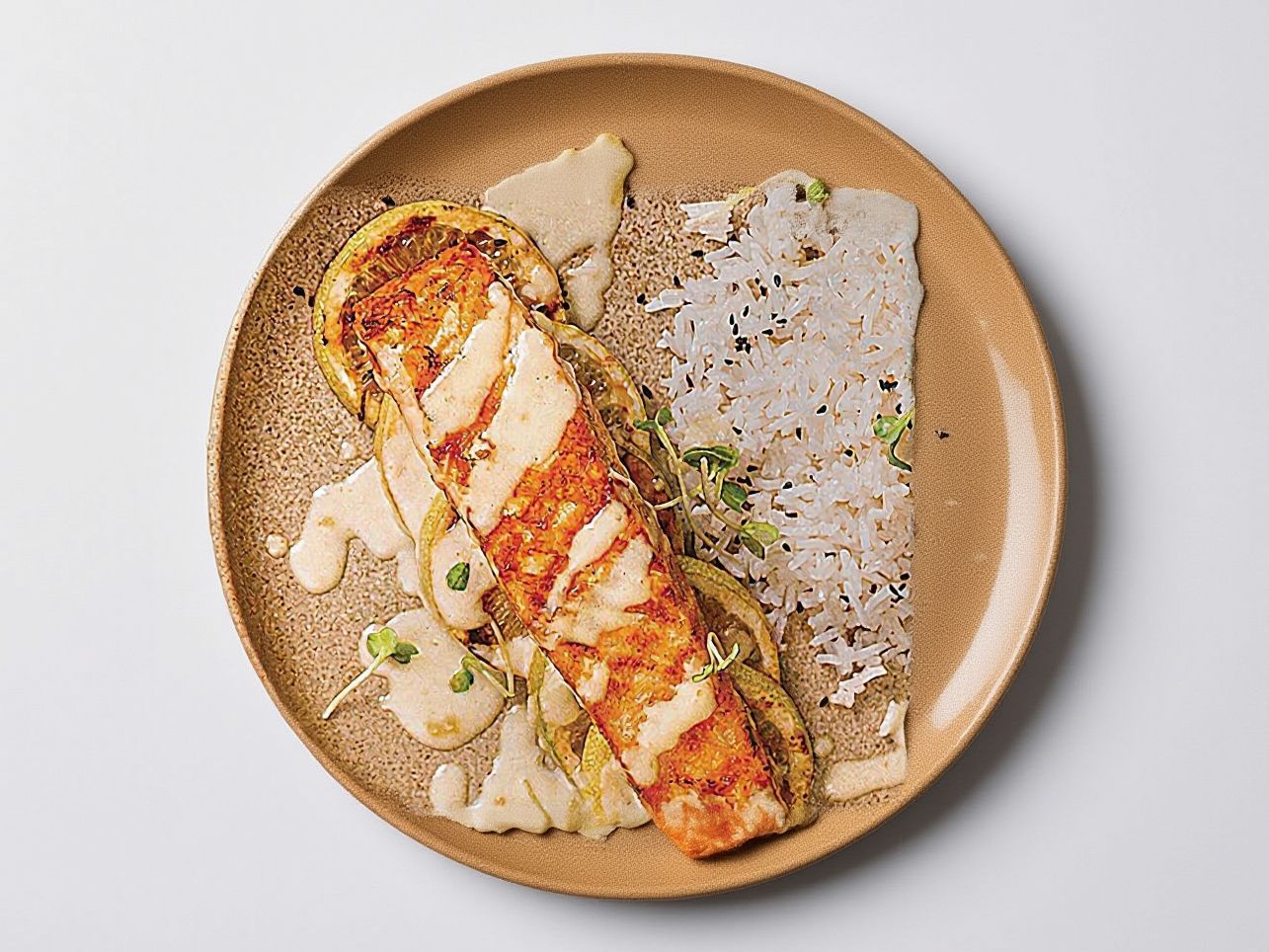 GRILLED SALMON STEAK