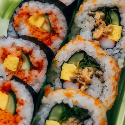 Big Gimbap Vegetables Roll