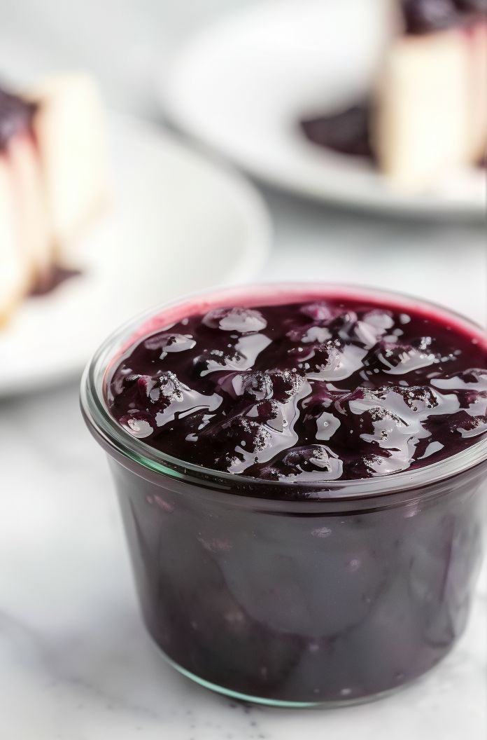 Blueberry sauce