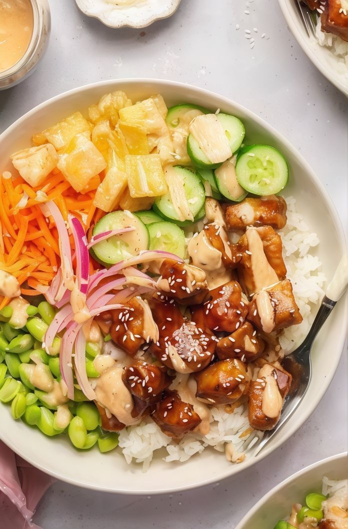 Chicken Poke