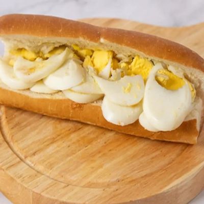 Boiled Egg Sandwich