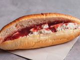 Strawberry Jam and Cream Sandwich