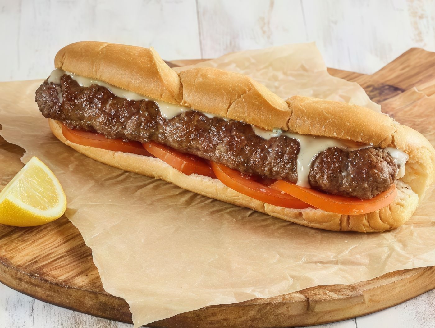 Meat Koffta Sandwich