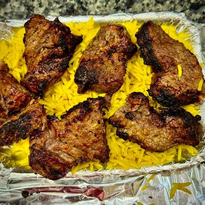 Quarter kebab meal