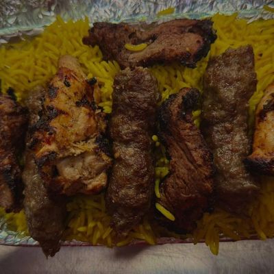 Abu Fahma Mix Meal (Kebab + Kofta + Shish Tawook)