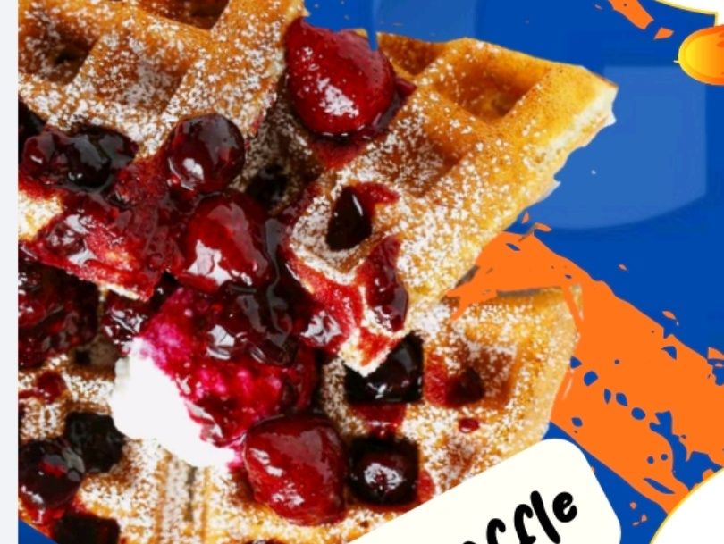 Berry Waffle