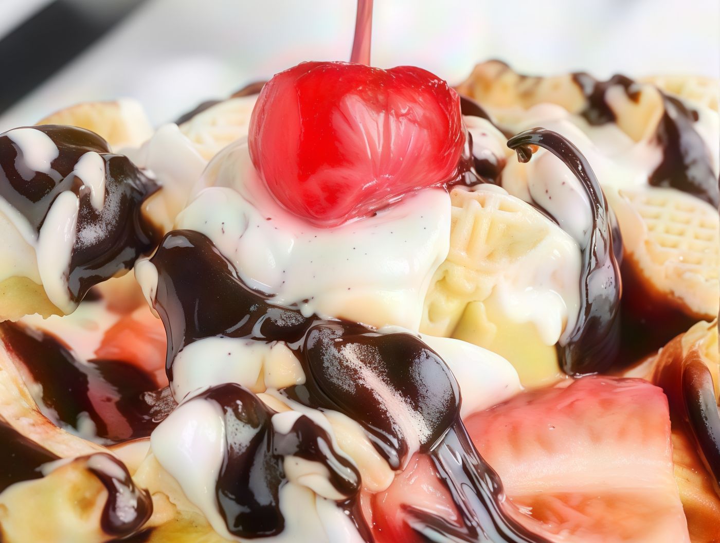 Nutella, Cream Waffle