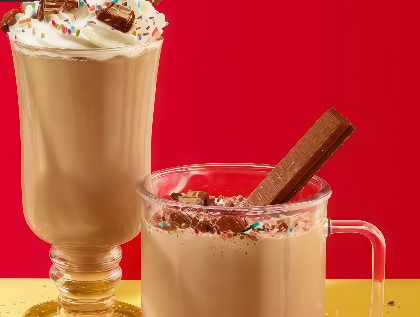 Ice Kit Kat Coffee
