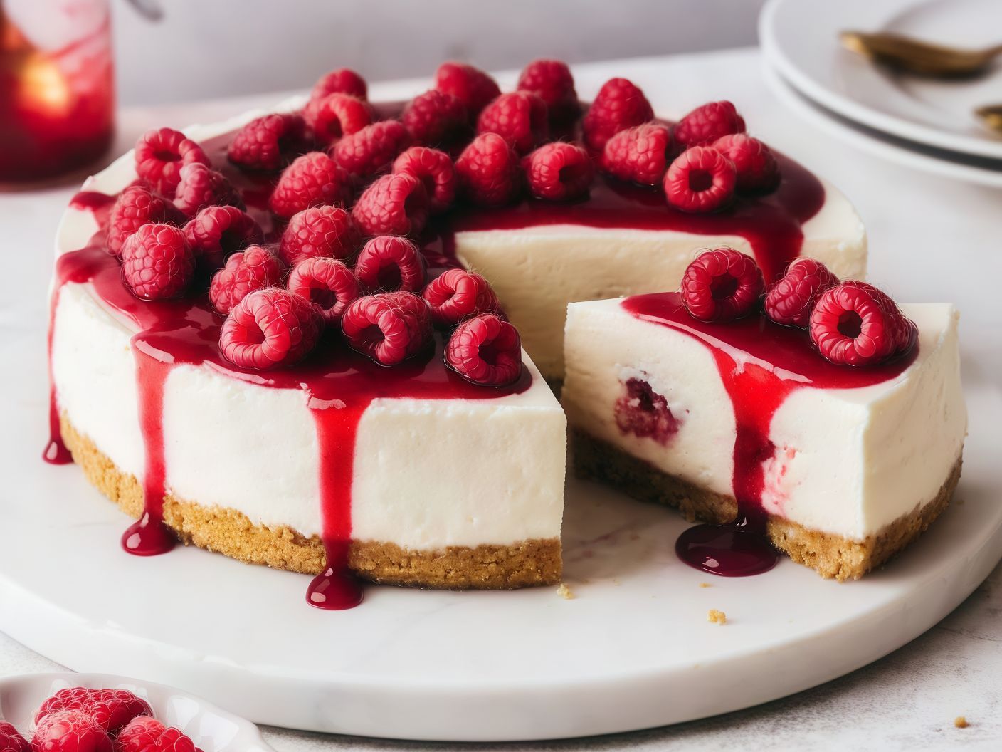 Raspberry Cheesecake