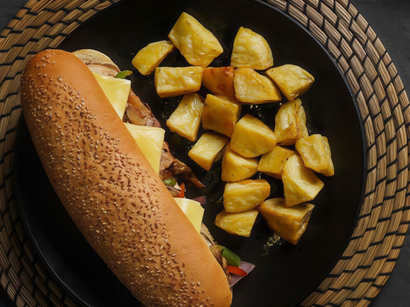 Philly Cheese Steak Sandwich