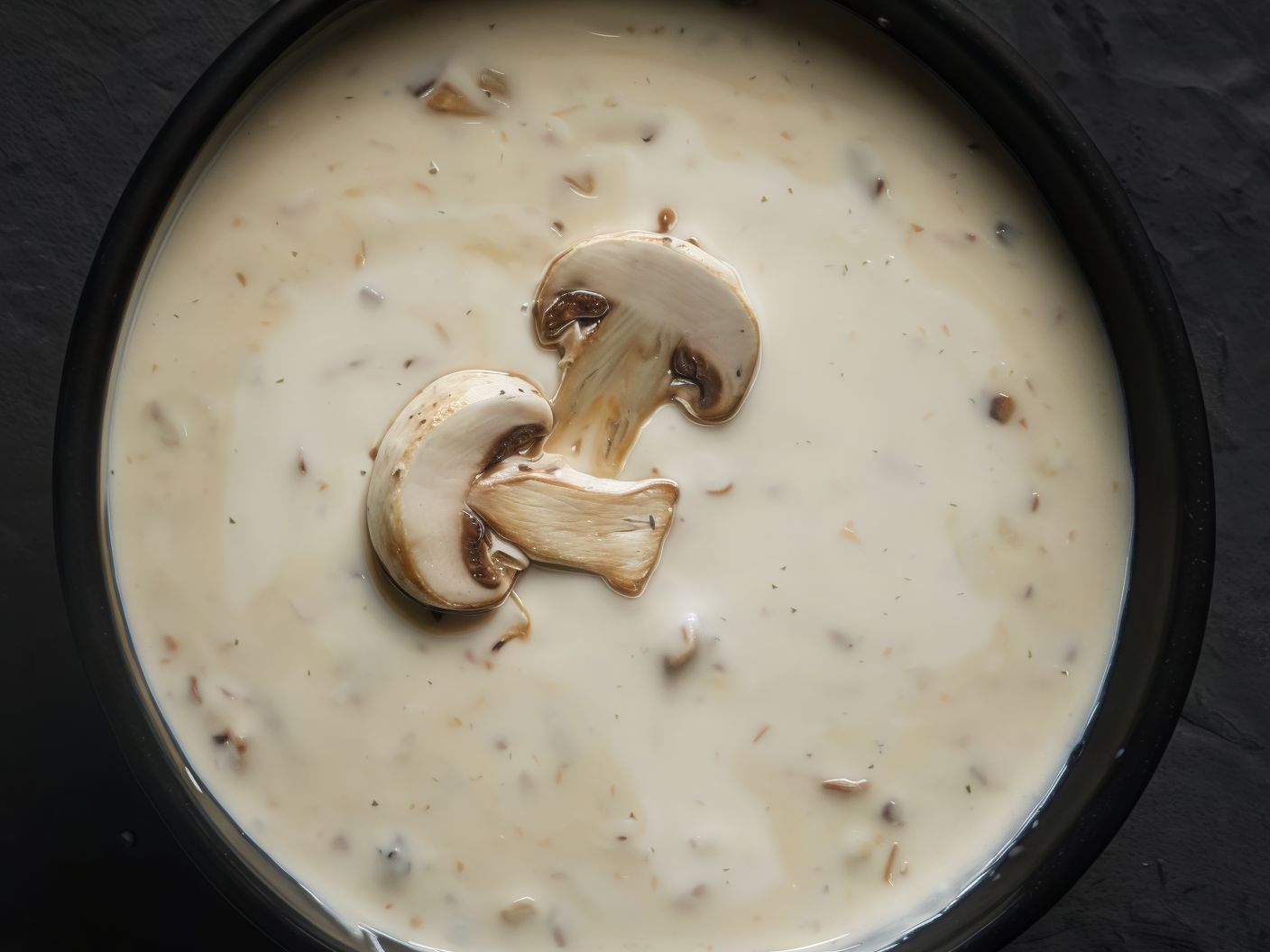 Mushroom Chicken Soup