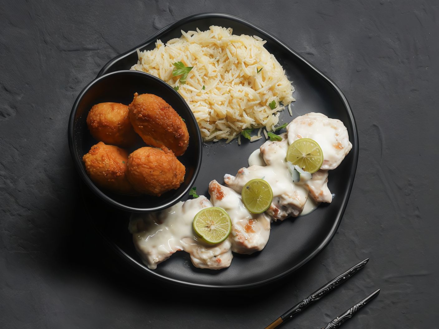 Lemon Chicken Platter