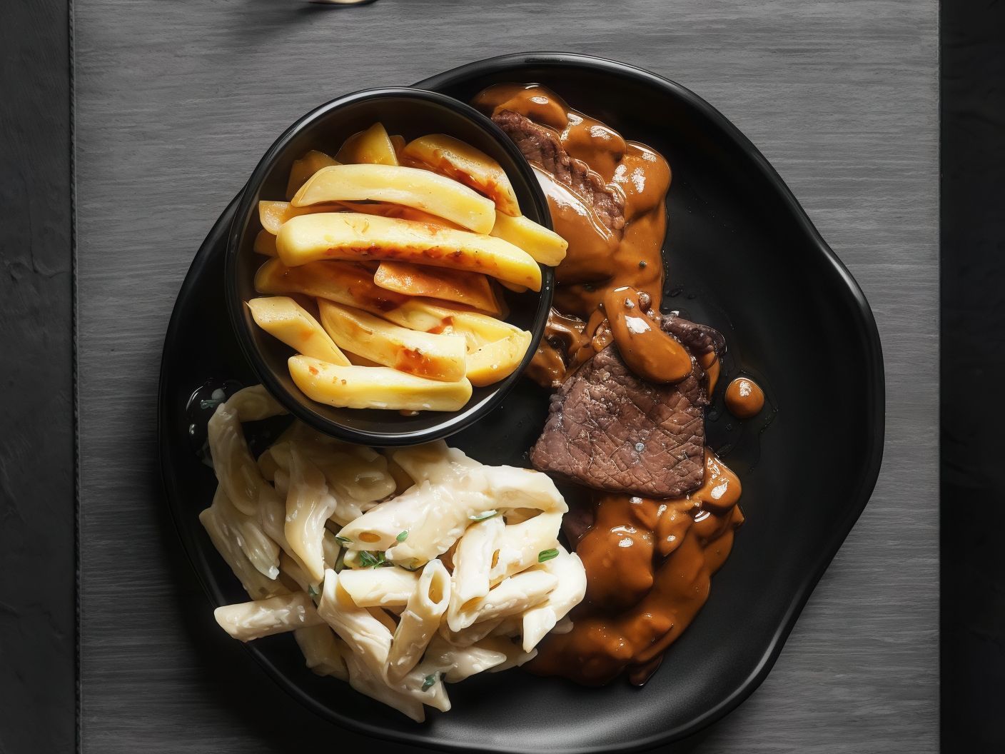 Beef Piccata Platter