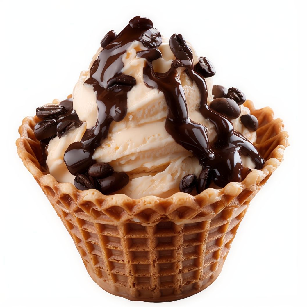 Waffle Cup Chocolate