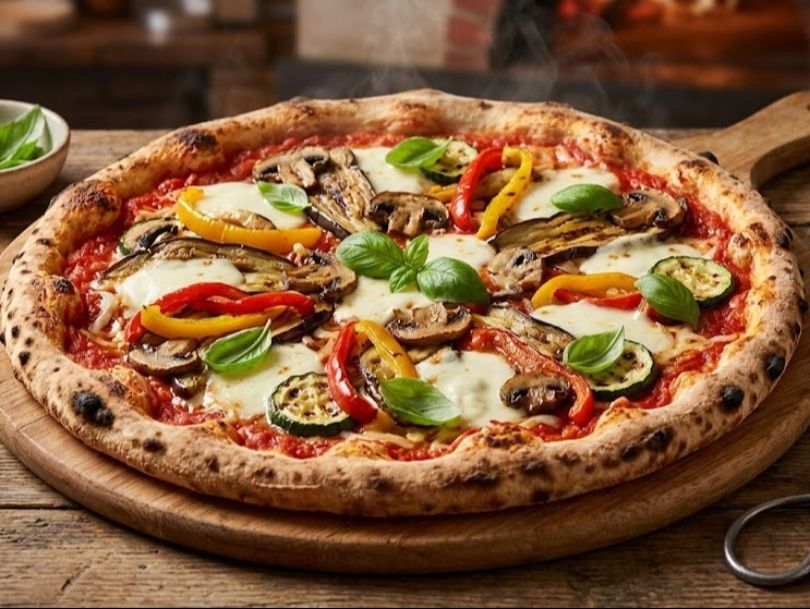 Funghi Pizza Mushrooms