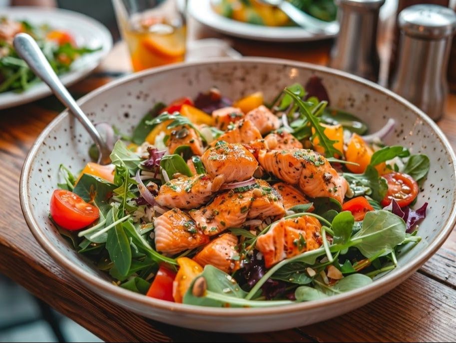 Salamon Salad