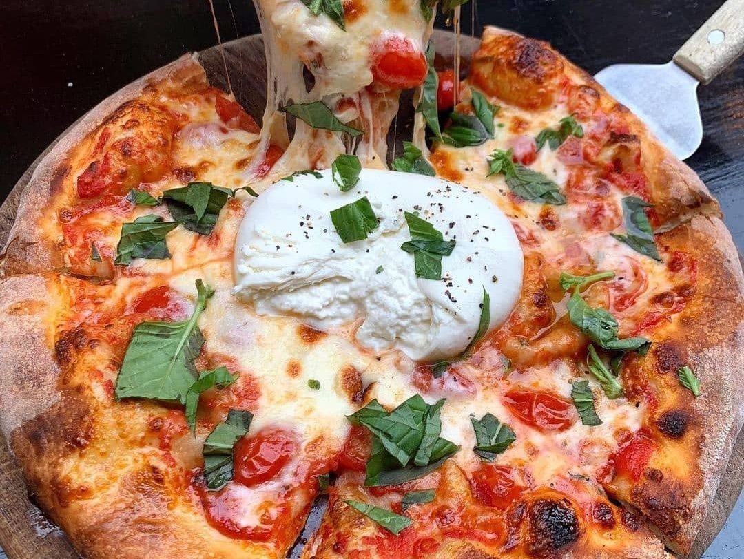 Burata Cheese Pizza