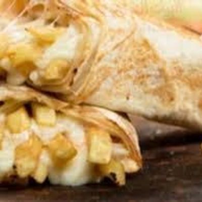 French Fries With Rumi Cheese Roll