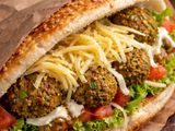 Falafel with Roumy cheese.