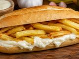 French Fries with Shami Garlic Paste