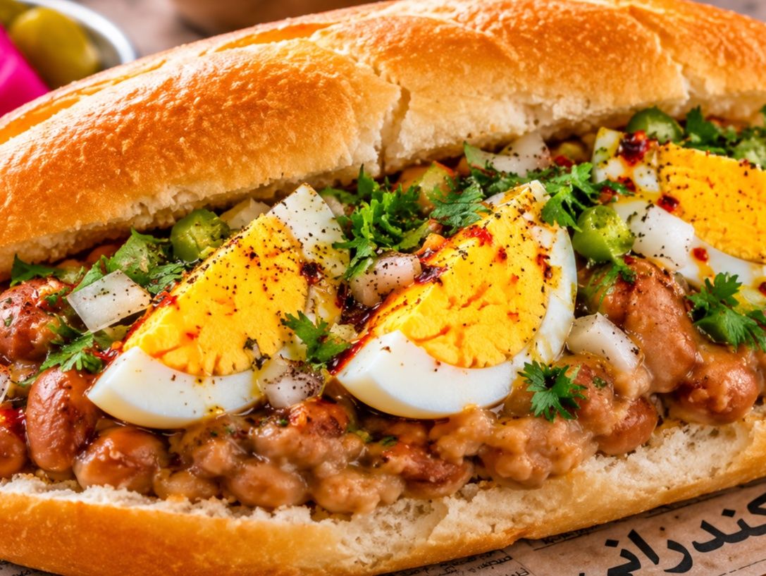 Alexandrian Foul with Boiled Eggs