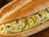 Rolled Egg Sandwich