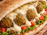 Falafel with Mozzarella Cheese