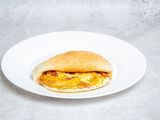 Pastrami and Mixed Cheese Eggs