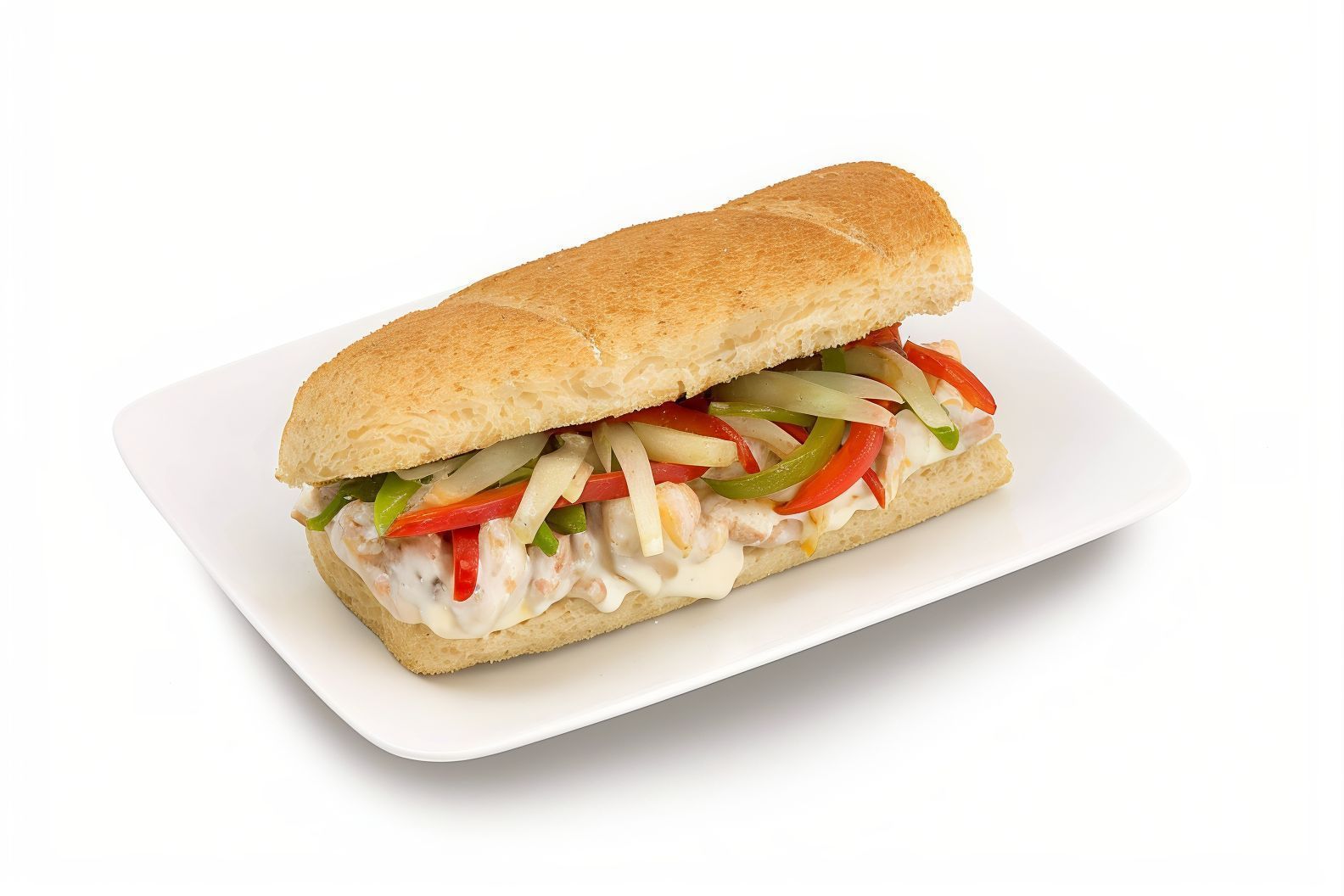 White Cheese Sandwich