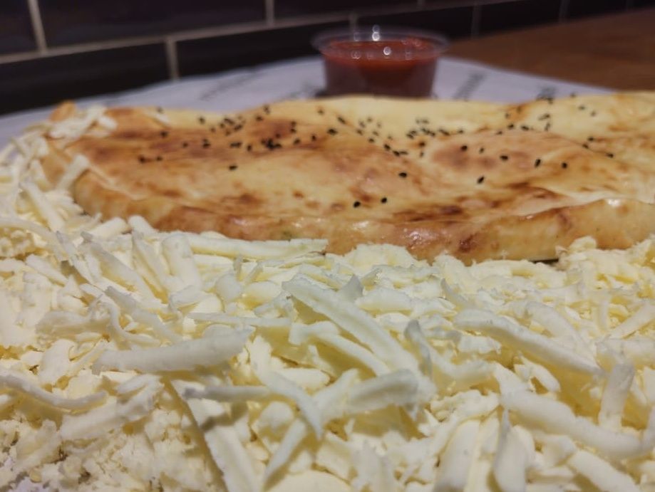 Cheese mix with muhammara
