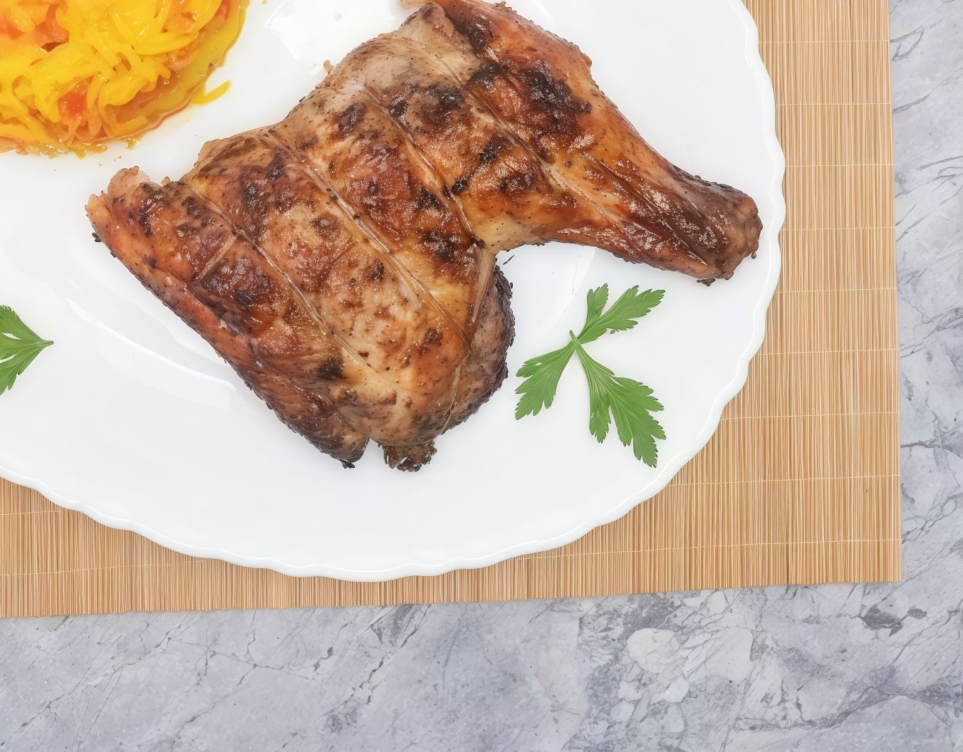 Quarter Charcoal chicken