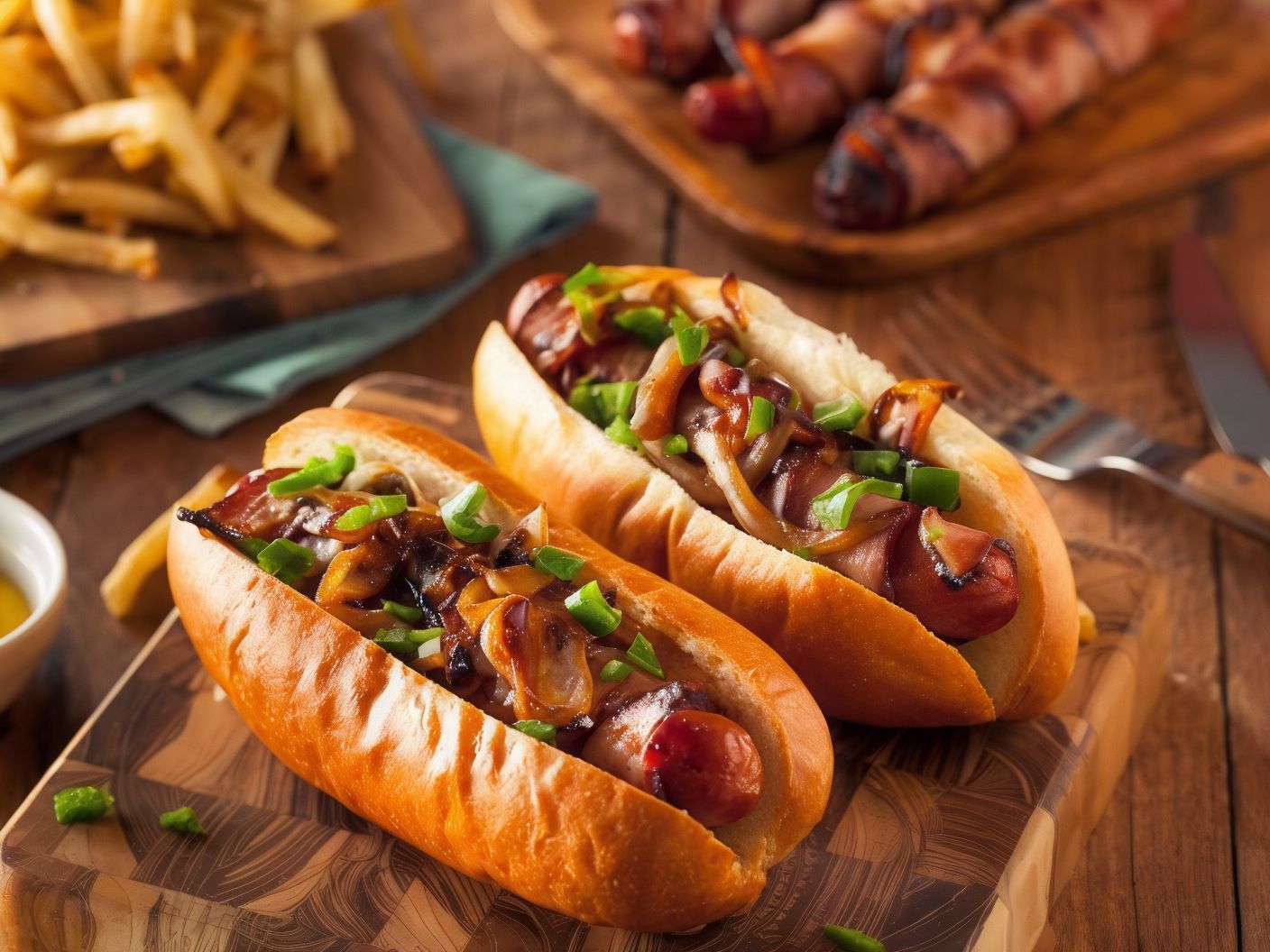 Mexican Hot Dog Sandwich
