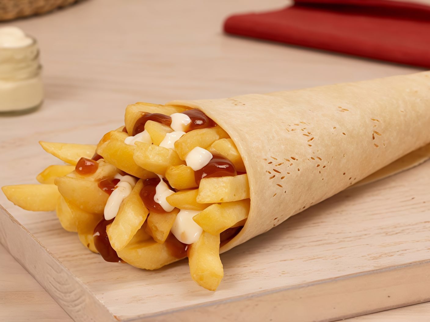 French Fries Sandwich