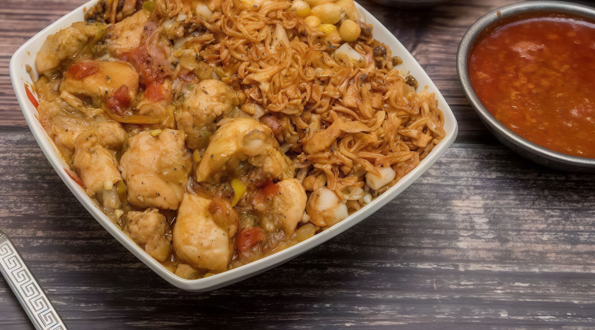 Koshary With Chicken