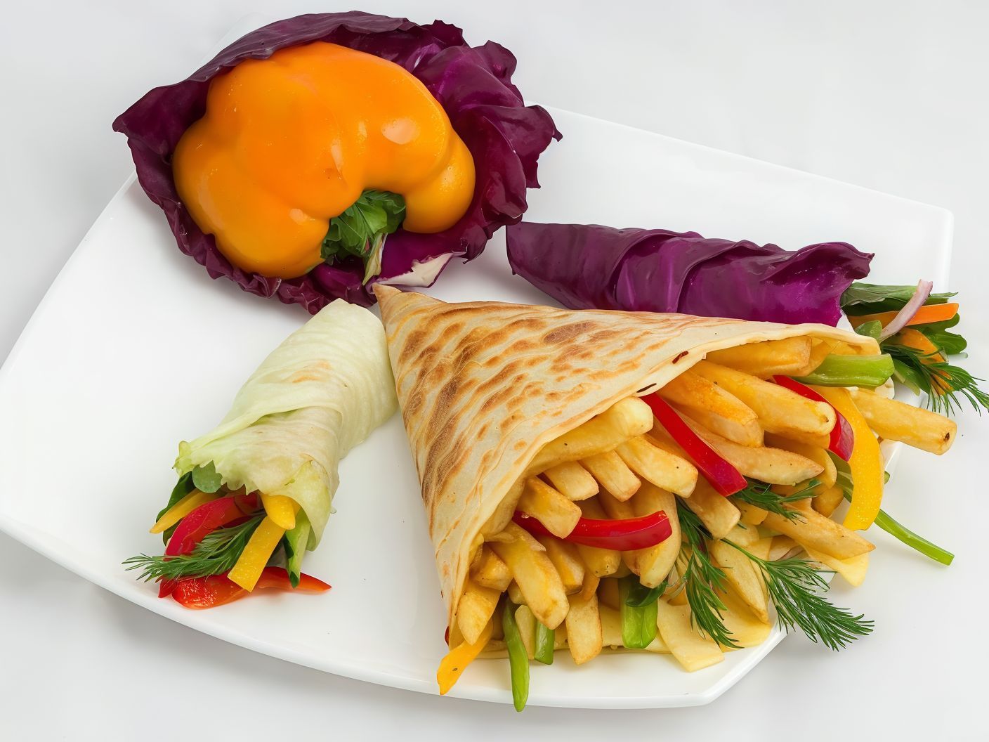 French Fries Crepe