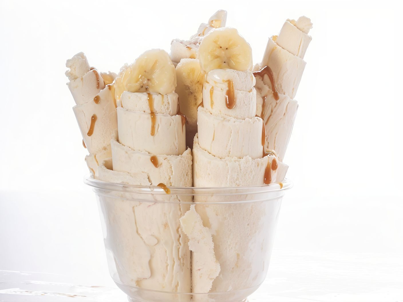 Twinkies And Banana Ice Cream Roll
