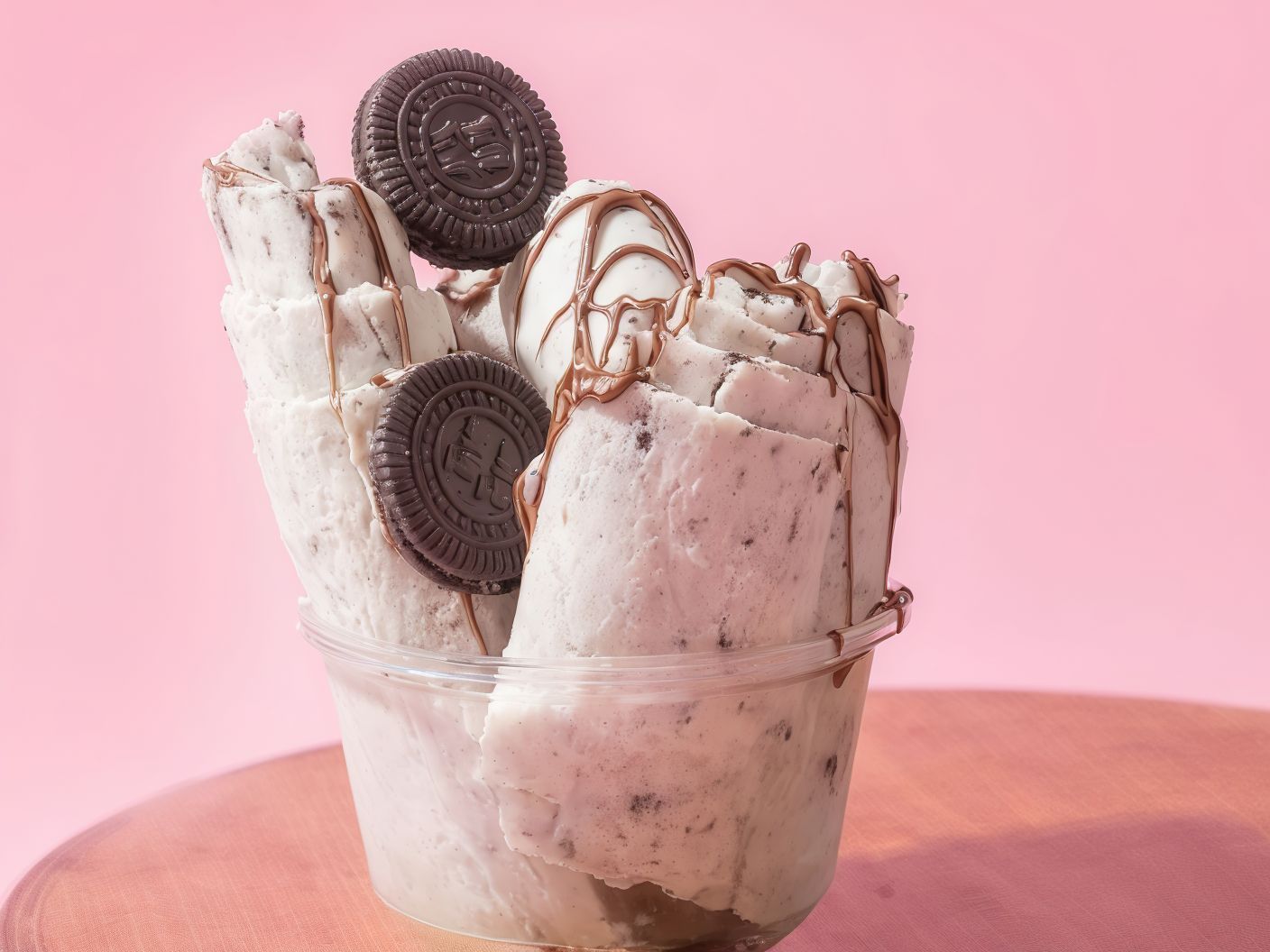 Oreo Roll Ice Cream