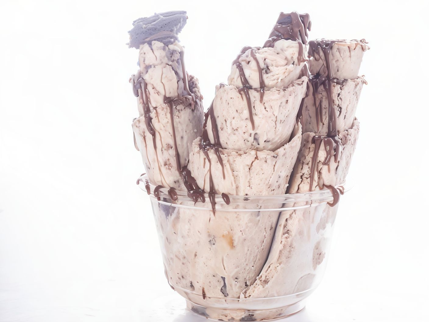 Brownies Ice Cream Roll