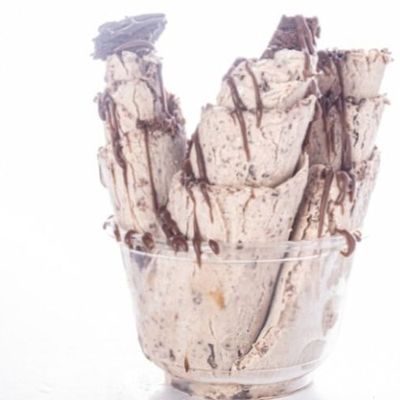 Brownies Ice Cream Roll