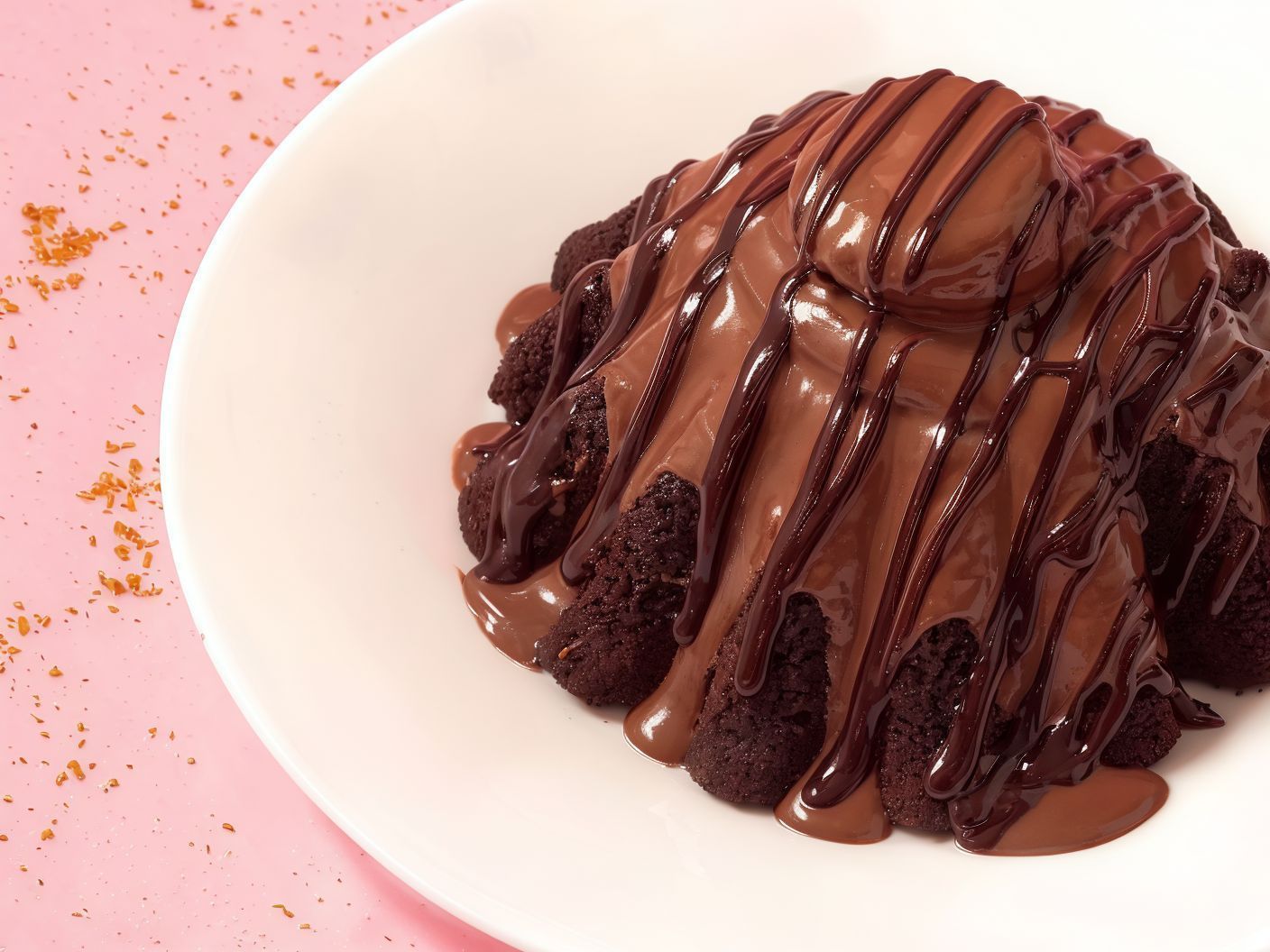 Molten Cake With Nutella