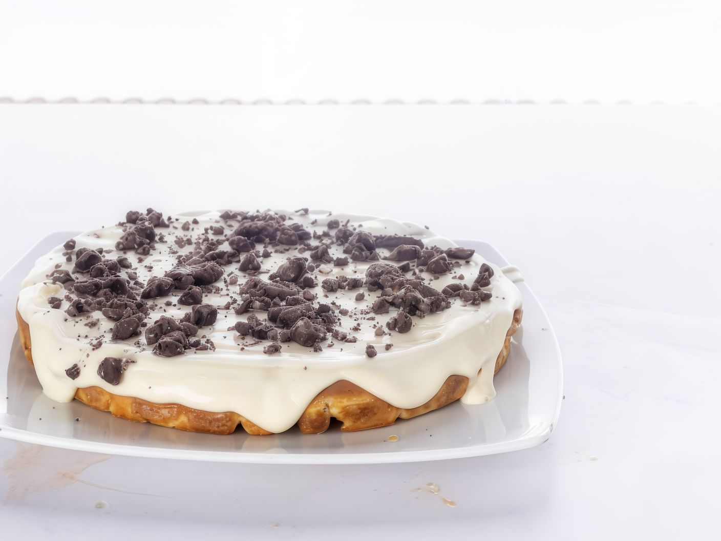 White Chocolate Waffle