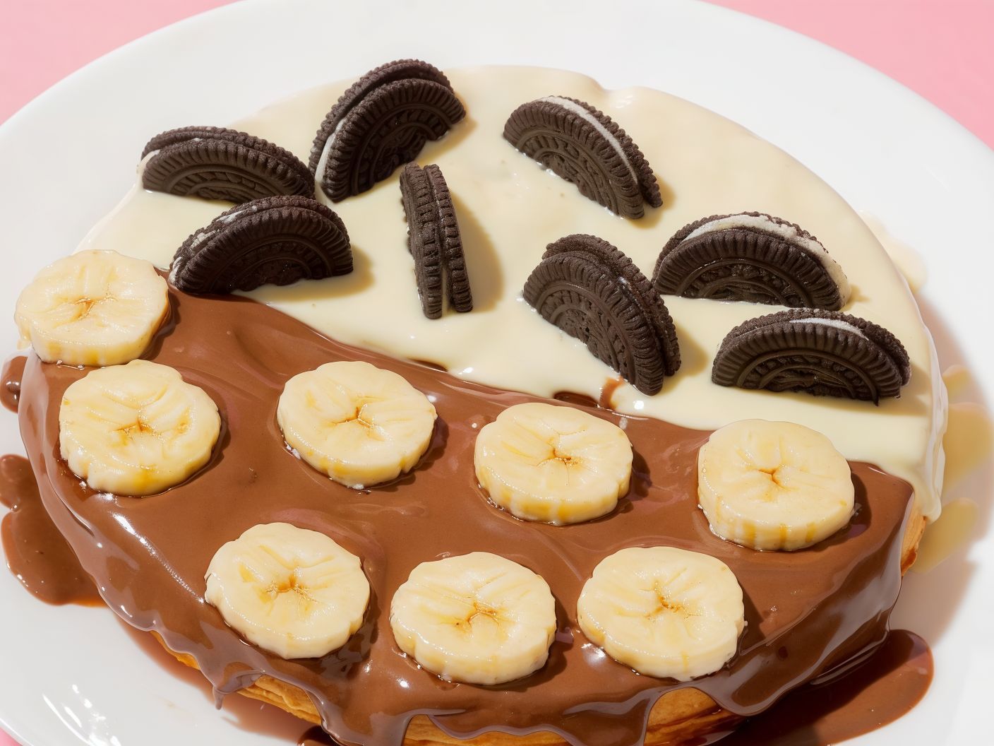Oreo With Banana Waffle