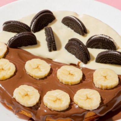 Oreo With Banana Waffle