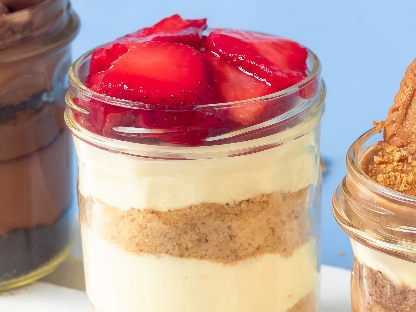 Strawberry Cheesecake Jar