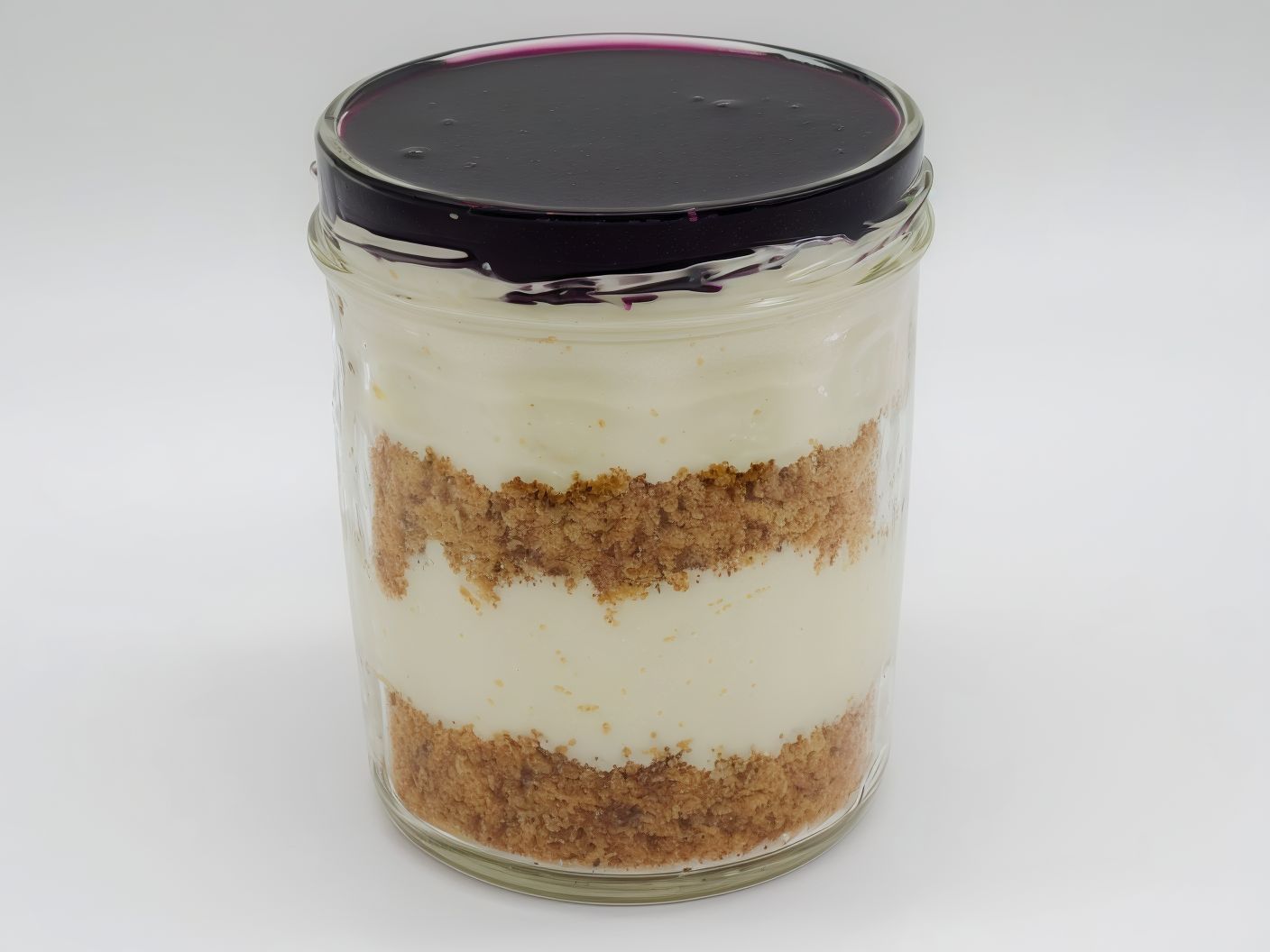 Blackberry Cheesecake Jar