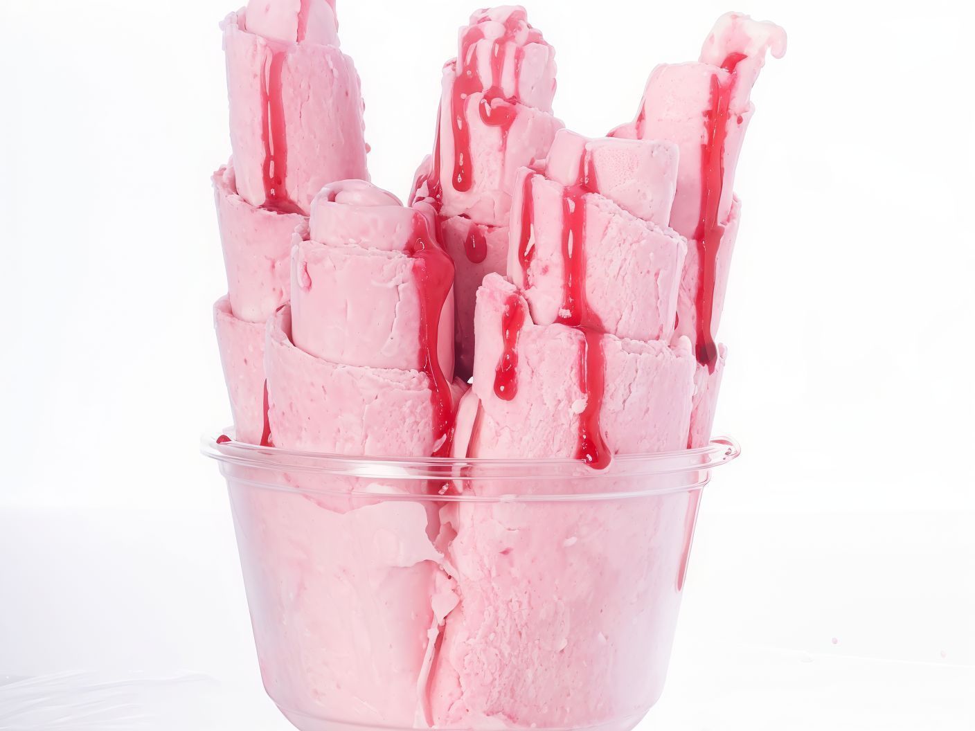 Gum Ice Cream Roll
